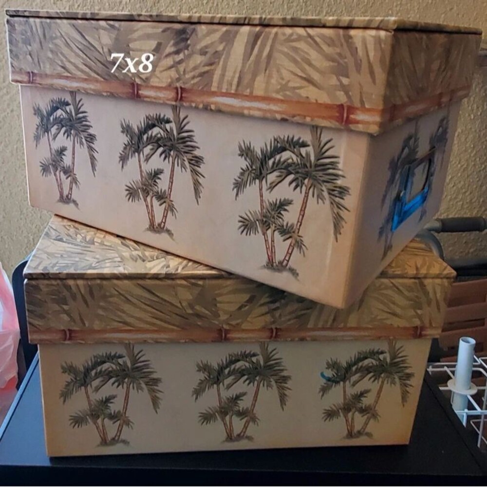 2 Photo/Trinket Boxes - Picture 3 of 3